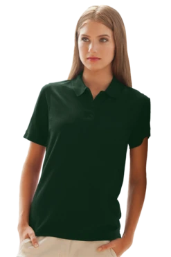 Women's Soft-Blend Double-Tuck Pique Polo -Jiffyshirts Sales Store d4d440aa3ac92d