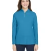 Ladies' Fusion ChromaSoft™ Pique Quarter-Zip 1 Ladies' Fusion ChromaSoft™ Pique Quarter-Zip -Jiffyshirts Sales Store d52ab4c71b1ca2
