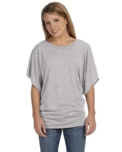 Ladies' Flowy Draped Sleeve Dolman T-Shirt 27 Ladies' Flowy Draped Sleeve Dolman T-Shirt -Jiffyshirts Sales Store d58a55a1d231cd