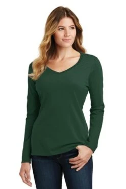 Ladies Long Sleeve Fan Favorite V-Neck Tee 32 Ladies Long Sleeve Fan Favorite V-Neck Tee -Jiffyshirts Sales Store d5a2061af1afce