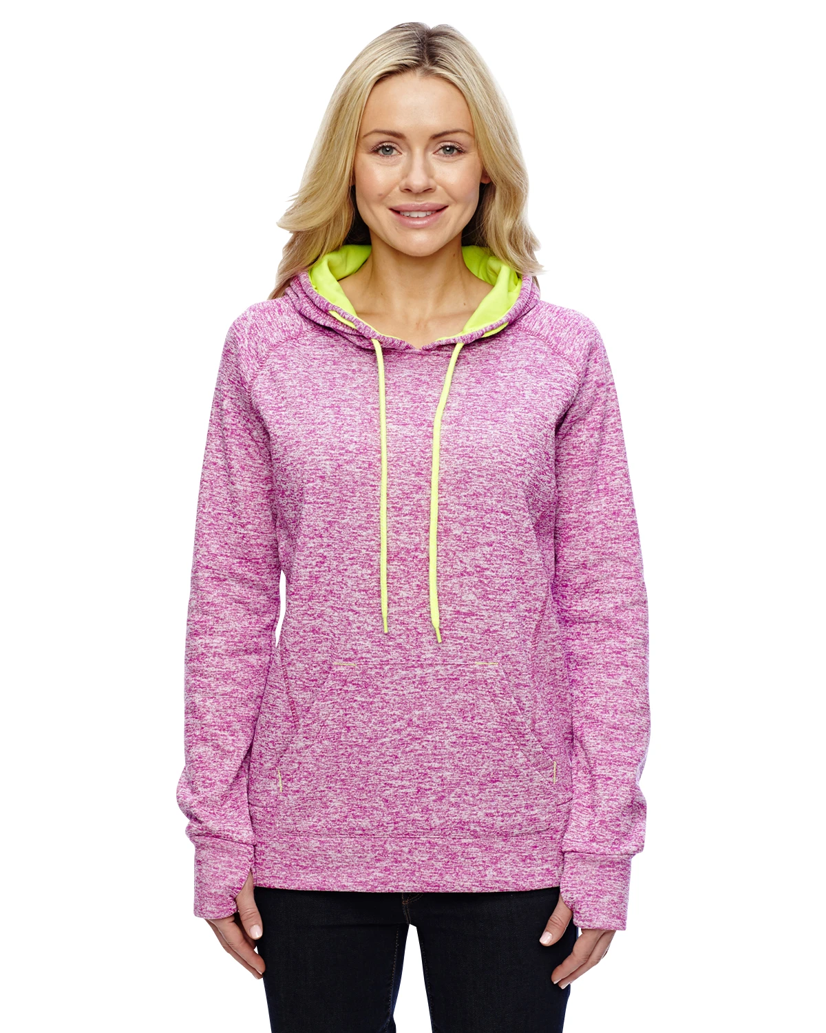 Ladies' Cosmic Contrast Fleece Hood 10 Ladies' Cosmic Contrast Fleece Hood - Image 8