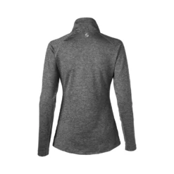 Women's Junior Fit Mélange Quarter Zip -Jiffyshirts Sales Store d5af0b2557056f