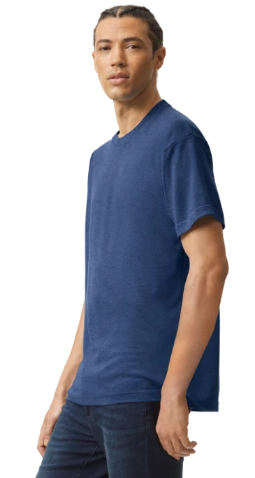 Unisex Triblend USA Made Short-Sleeve Track T-Shirt 4 Unisex Triblend USA Made Short-Sleeve Track T-Shirt - Image 2