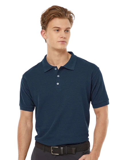 Unisex 50/50 Sport Polo 10 Unisex 50/50 Sport Polo - Image 8