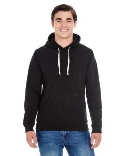 Adult Unisex Triblend Pullover Fleece Hood