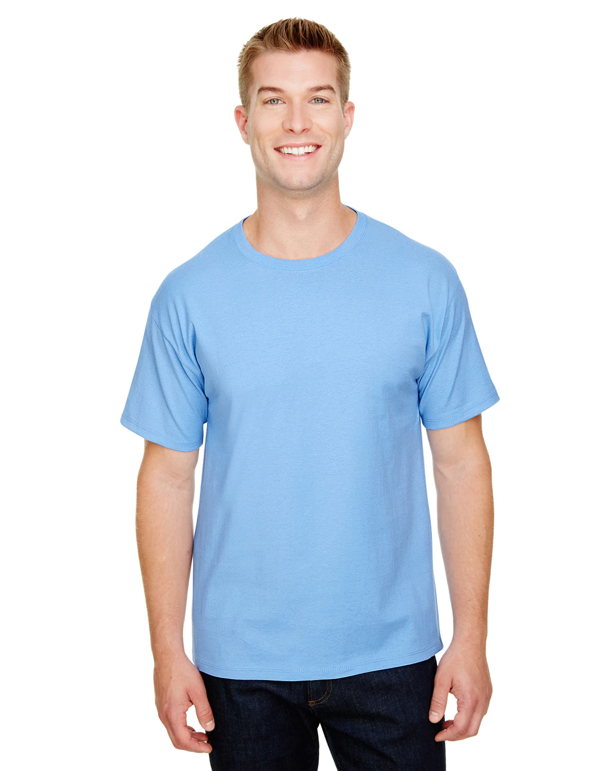 Adult Topflight Heather Performance T-Shirt 9 Adult Topflight Heather Performance T-Shirt - Image 7