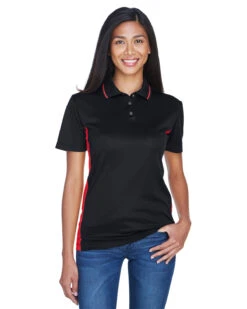Ladies' Cool & Dry Sport Two-Tone Polo -Jiffyshirts Sales Store d794b8a0283966
