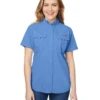 Columbia Ladies' Bahama™ Short-Sleeve Shirt 1 Columbia Ladies' Bahama™ Short-Sleeve Shirt -Jiffyshirts Sales Store d7bf3de08dfee3