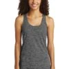 Ladies PosiCharge Electric Heather Racerback Tank -Jiffyshirts Sales Store d7c5a5c5ad9c95