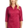 Port Authority Ladies 3/4-Sleeve Blouse 2 Port Authority Ladies 3/4-Sleeve Blouse -Jiffyshirts Sales Store d821225d81b33e