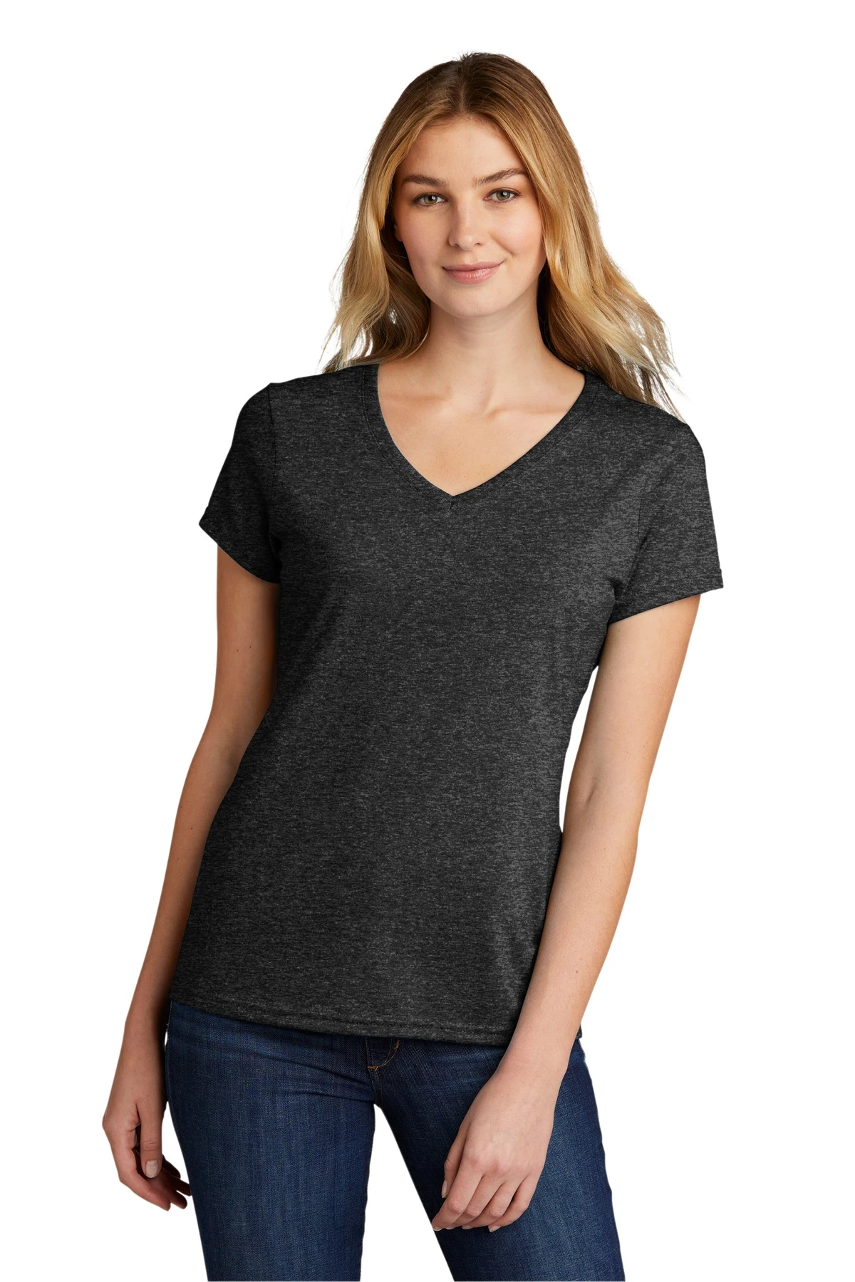 Ladies Tri-Blend V-Neck Tee 3 Ladies Tri-Blend V-Neck Tee
