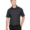 CrownLux Performance™ Men's Address Melange Polo -Jiffyshirts Sales Store d8467081c9de40