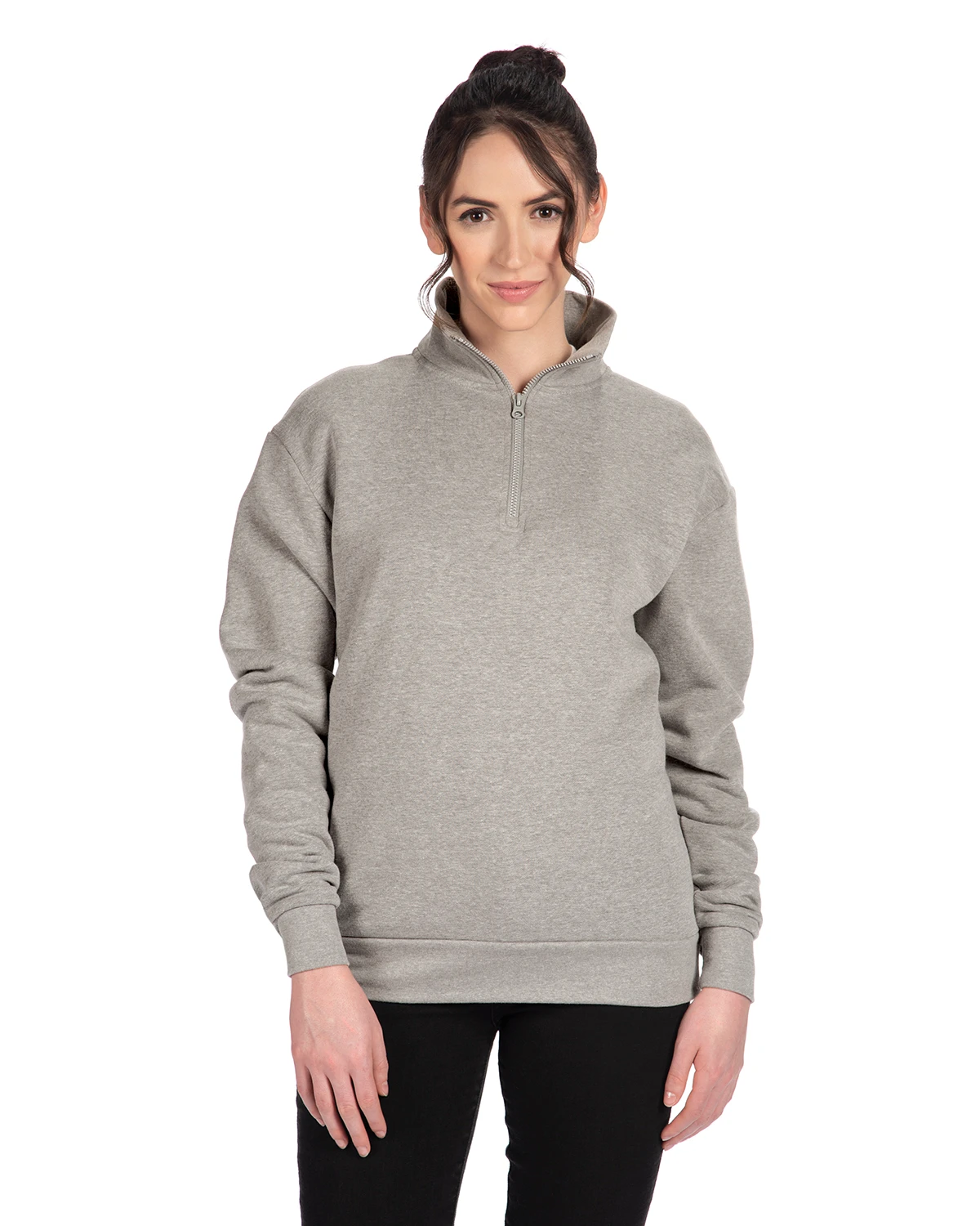 Next Level Unisex Quarter Zip Fleece 5 Next Level Unisex Quarter Zip Fleece - Image 3
