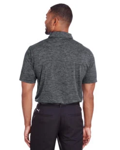 PUMA Golf Men's Icon Heather Polo -Jiffyshirts Sales Store d8780b9d93fb9e