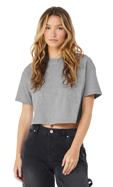 Ladies' Jersey Cropped T-Shirt 9 Ladies' Jersey Cropped T-Shirt - Image 7