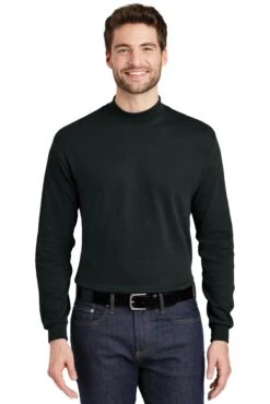 Interlock Knit Mock Turtleneck 12 Interlock Knit Mock Turtleneck -Jiffyshirts Sales Store d8fc1412ed6e1a