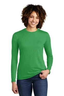 Women's Tri-Blend Long Sleeve Tee 20 Women's Tri-Blend Long Sleeve Tee -Jiffyshirts Sales Store da39ee841e01dd
