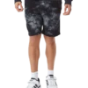 Mens Tie Dye Fleece Short