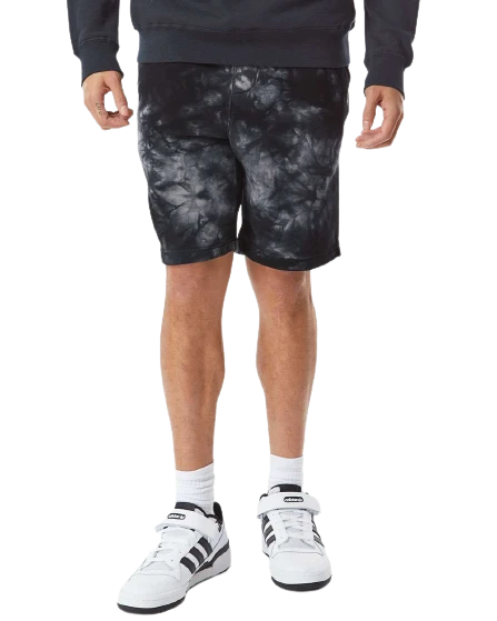 Mens Tie Dye Fleece Short 3 Mens Tie Dye Fleece Short