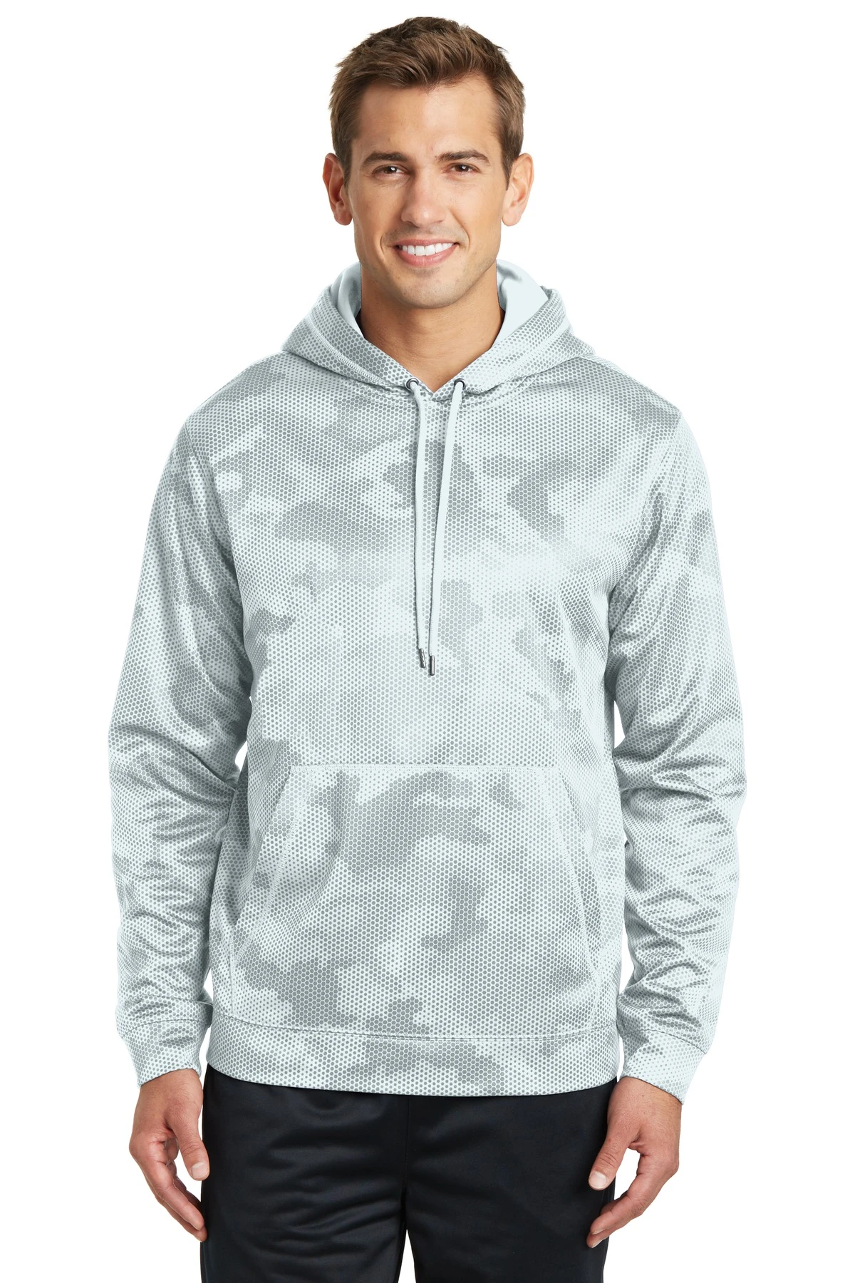 Sport-Wick CamoHex Fleece Hooded Pullover 7 Sport-Wick CamoHex Fleece Hooded Pullover - Image 5