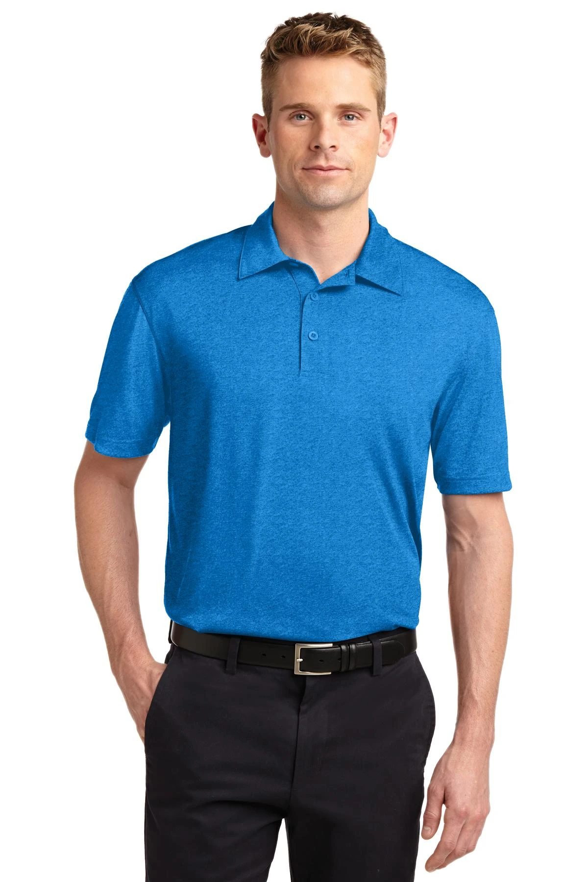 Men's Heather Contender Polo 14 Men's Heather Contender Polo - Image 12