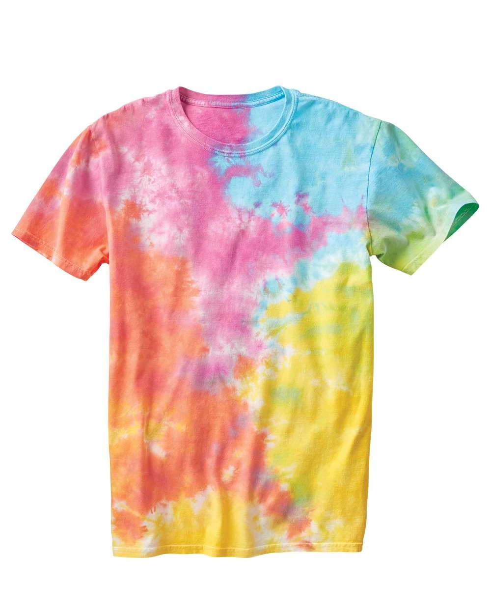 Unisex Slushie Crinkle Tie Dye T-Shirt 5 Unisex Slushie Crinkle Tie Dye T-Shirt - Image 3
