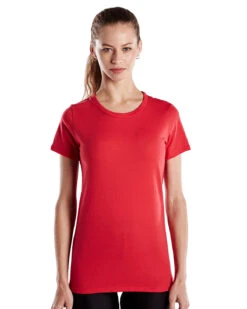 Ladies' Made In USA Short Sleeve Crew T-Shirt -Jiffyshirts Sales Store dcb29485bfc39b