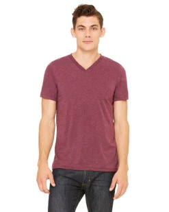 Unisex Triblend V-Neck T-Shirt -Jiffyshirts Sales Store dd1085e76e4dd0