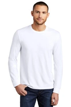 District Unisex Perfect Tri Long Sleeve Tee -Jiffyshirts Sales Store de400388fb4aa8