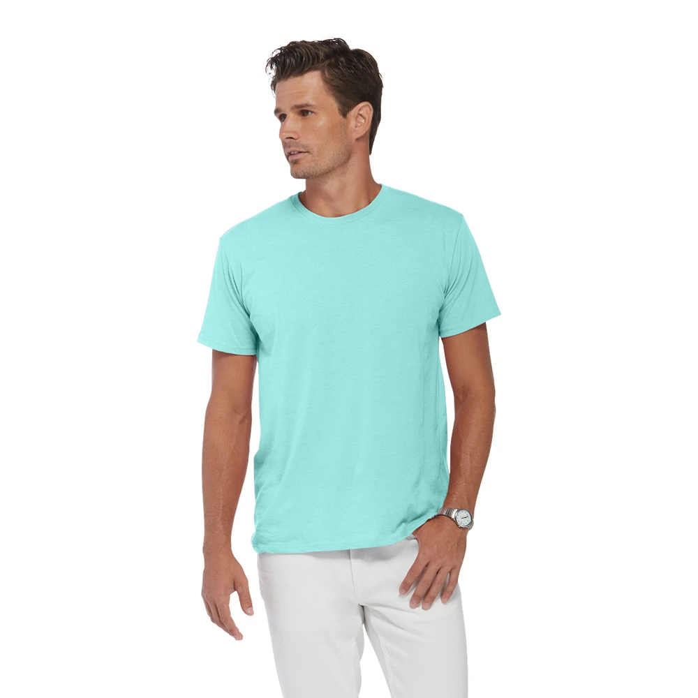 Platinum Adult Unisex CVC Short Sleeve Crew Neck Tee 16 Platinum Adult Unisex CVC Short Sleeve Crew Neck Tee - Image 14