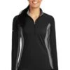 Ladies Sport-Wick Stretch Contrast 1/2-Zip Pullover 1 Ladies Sport-Wick Stretch Contrast 1/2-Zip Pullover -Jiffyshirts Sales Store df4d071c911a59