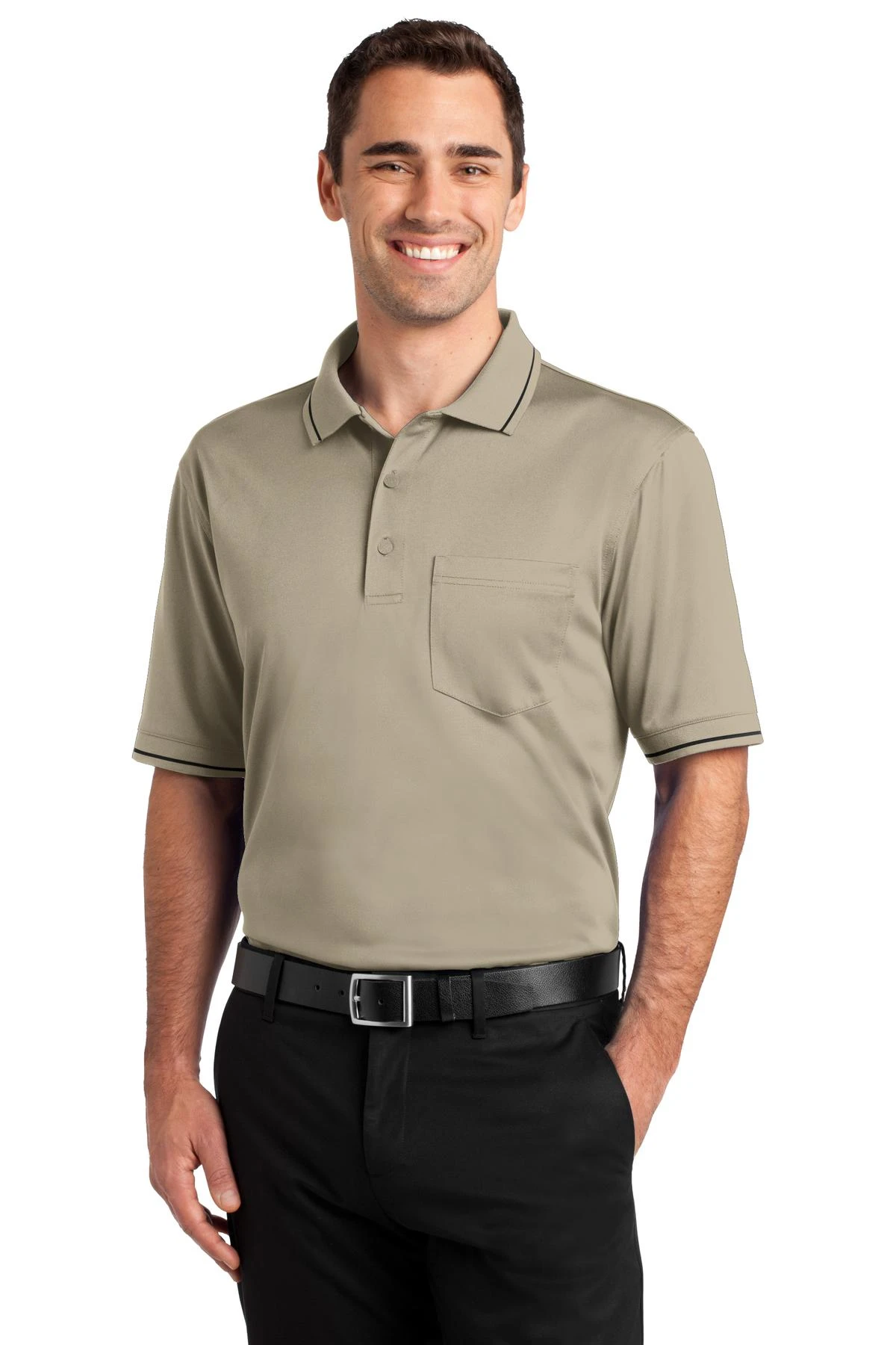 Select Snag-Proof Tipped Pocket Polo 9 Select Snag-Proof Tipped Pocket Polo - Image 7