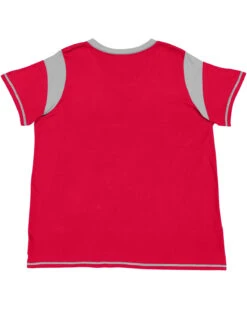 Ladies' Curvy Gameday Lace Up T-Shirt -Jiffyshirts Sales Store dfbba064c7d899