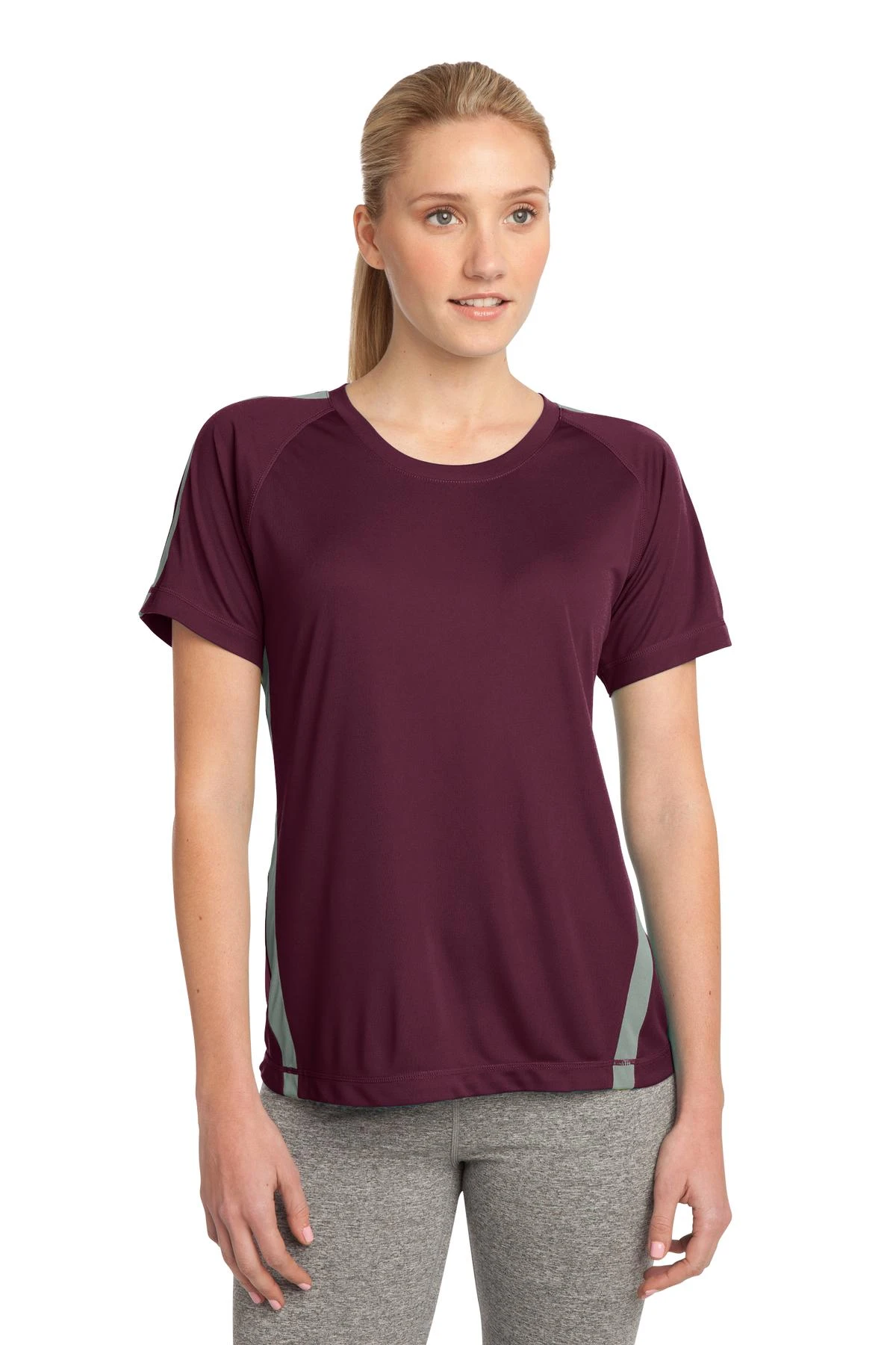 Ladies Colorblock PosiCharge Competitor Tee 14 Ladies Colorblock PosiCharge Competitor Tee - Image 12