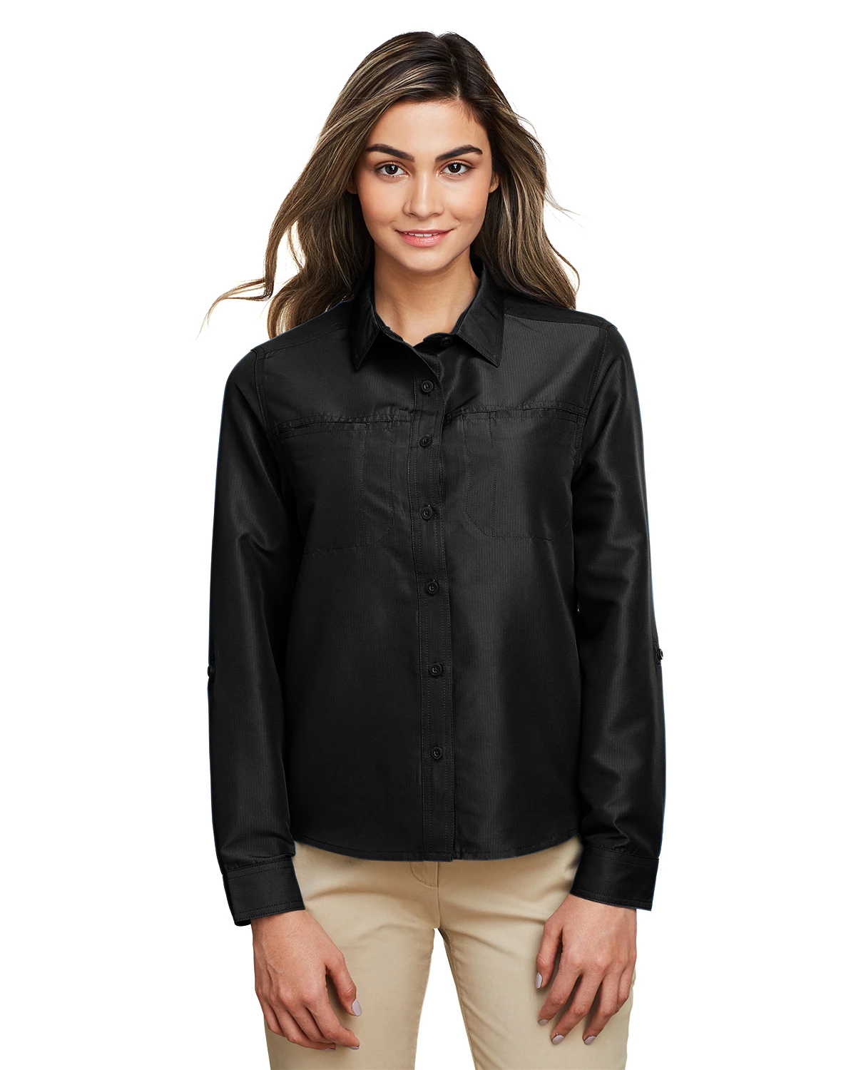 Ladies' Key West Long-Sleeve Performance Staff Shirt 3 Ladies' Key West Long-Sleeve Performance Staff Shirt