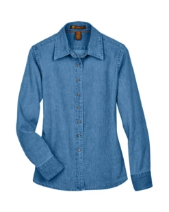Ladies' 6.5 Oz. Long-Sleeve Denim Shirt 14 Ladies' 6.5 Oz. Long-Sleeve Denim Shirt -Jiffyshirts Sales Store e0cd85ac0501c1