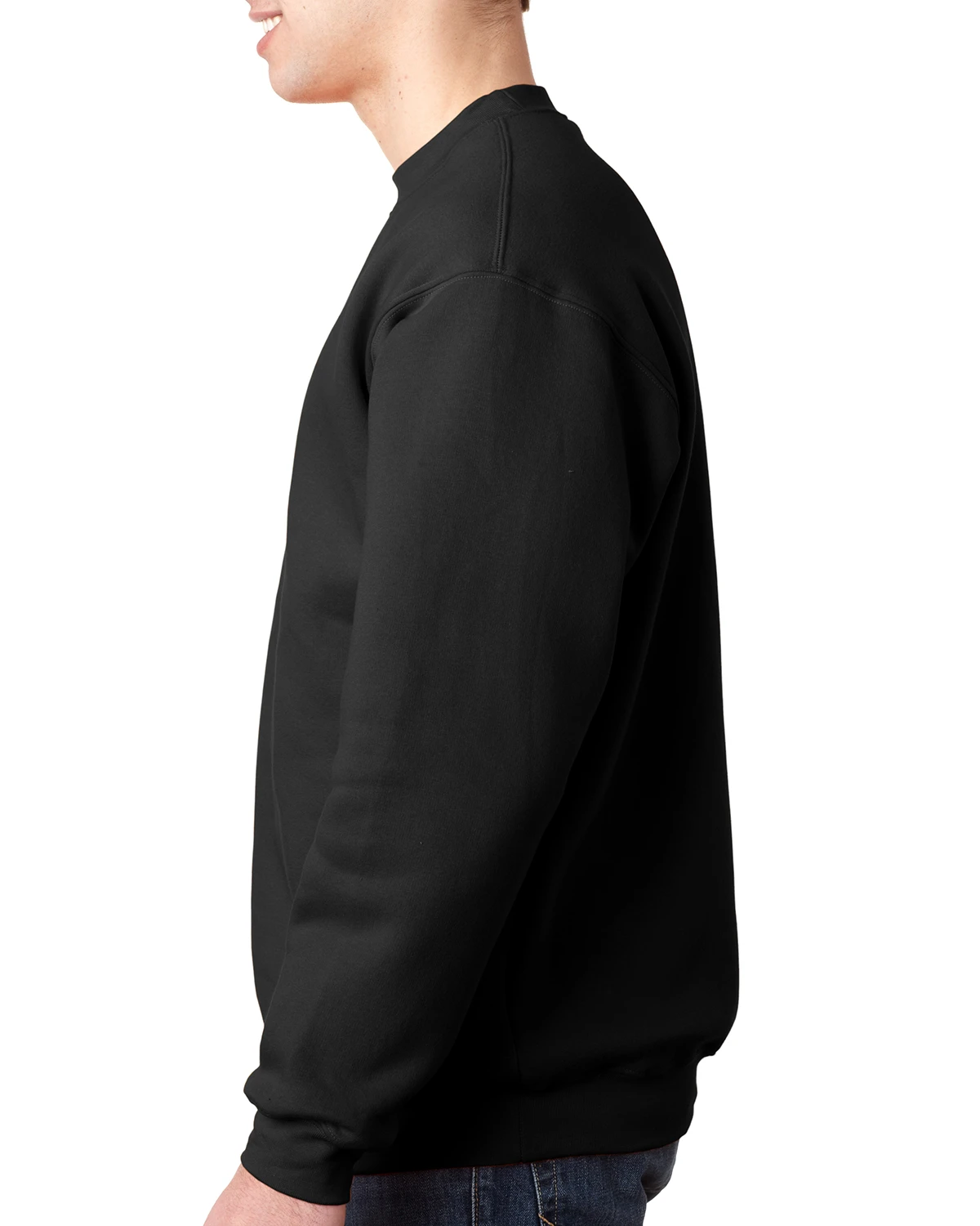 Adult Unisex 9.5 Oz., 80/20 Heavyweight Crewneck Sweatshirt 4 Adult Unisex 9.5 Oz., 80/20 Heavyweight Crewneck Sweatshirt - Image 2