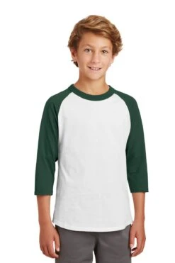 Youth Unisex Colorblock Raglan Jersey -Jiffyshirts Sales Store e139a792bf064f