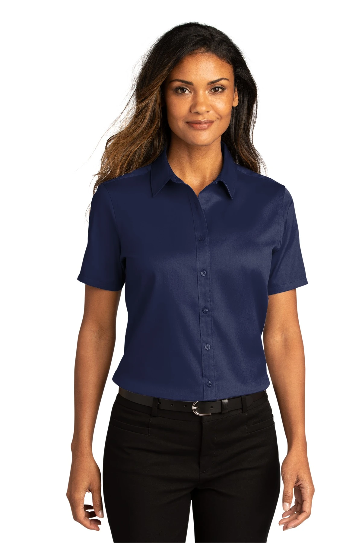 Ladies Short Sleeve SuperPro React ™ Twill Shirt 20 Ladies Short Sleeve SuperPro React ™ Twill Shirt - Image 18