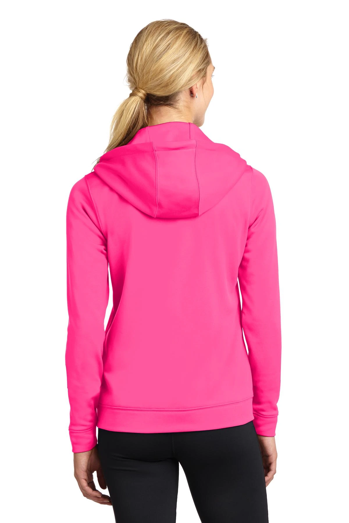Ladies Sport-Wick Fleece Full-Zip Hooded Jacket 4 Ladies Sport-Wick Fleece Full-Zip Hooded Jacket - Image 2