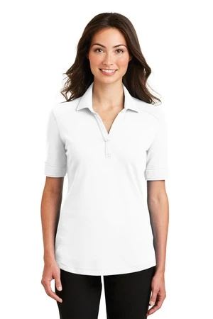 Ladies Silk Touch Interlock Performance Polo 7 Ladies Silk Touch Interlock Performance Polo - Image 5