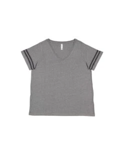 Ladies' Curvy Football T-Shirt 14 Ladies' Curvy Football T-Shirt -Jiffyshirts Sales Store e22c1b2d73c61a