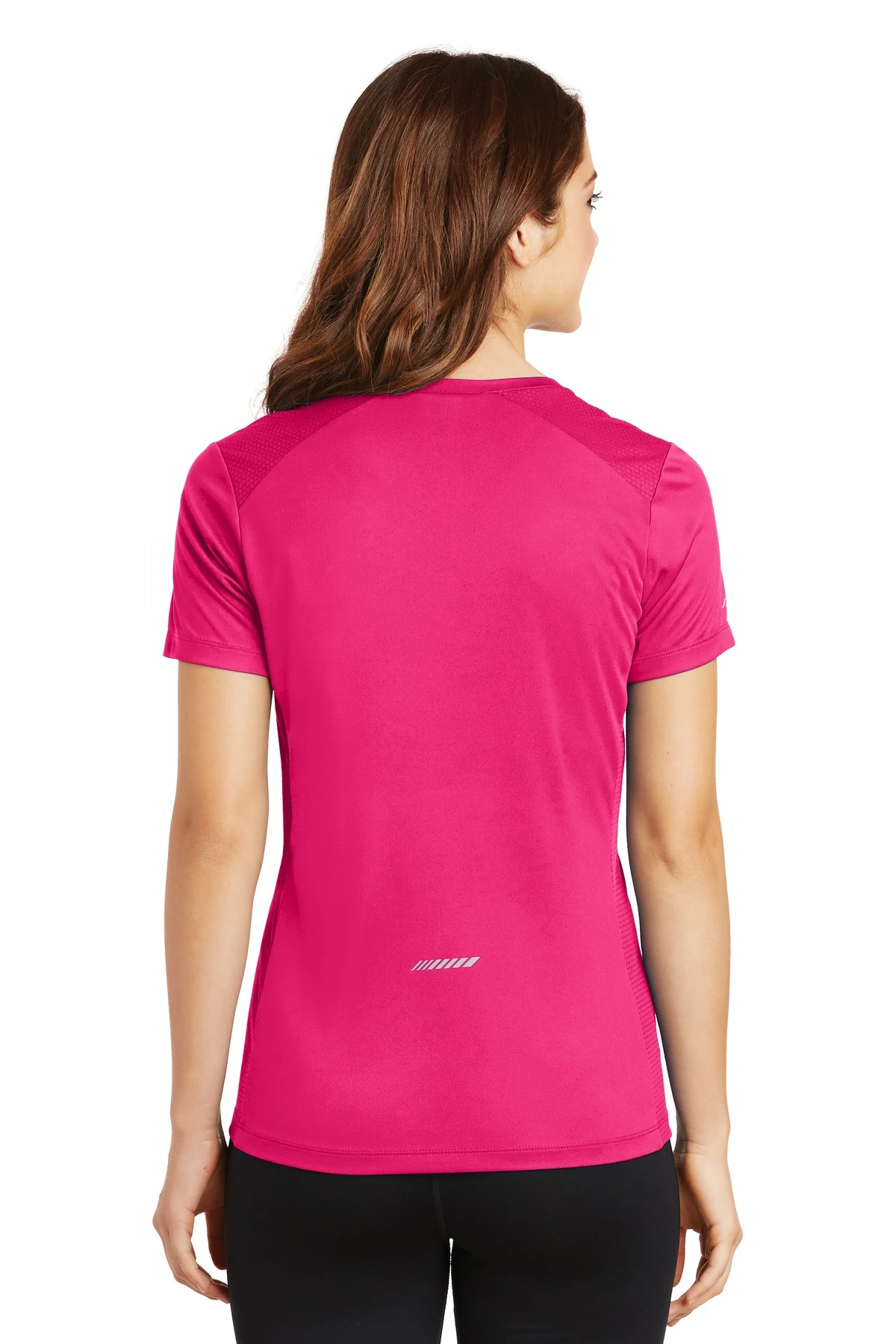 Ladies PosiCharge Elevate Scoop Neck Tee 4 Ladies PosiCharge Elevate Scoop Neck Tee - Image 2