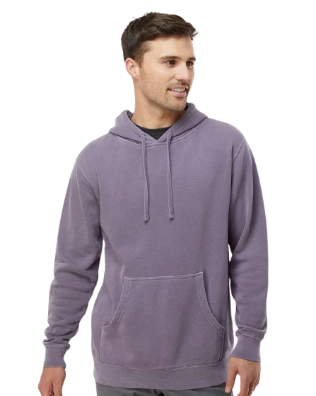 Unisex Heavyweight Pigment-Dyed Hooded Sweatshirt 19 Unisex Heavyweight Pigment-Dyed Hooded Sweatshirt - Image 17