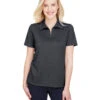 CrownLux Performance™ Ladies' Address Melange Polo -Jiffyshirts Sales Store e2c5bd01d33481