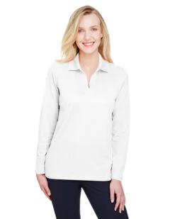 CrownLux Performance™ Ladies' Plaited Long Sleeve Polo 12 CrownLux Performance™ Ladies' Plaited Long Sleeve Polo -Jiffyshirts Sales Store e2d05476db81c1