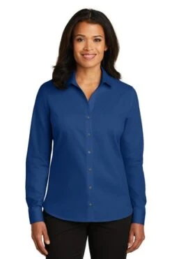 Ladies Non-Iron Twill Shirt -Jiffyshirts Sales Store e39aef0b41b168