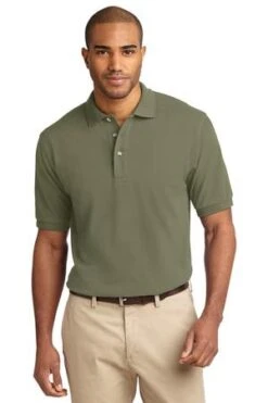Heavyweight Cotton Pique Polo -Jiffyshirts Sales Store e3af4c7b01a5d9