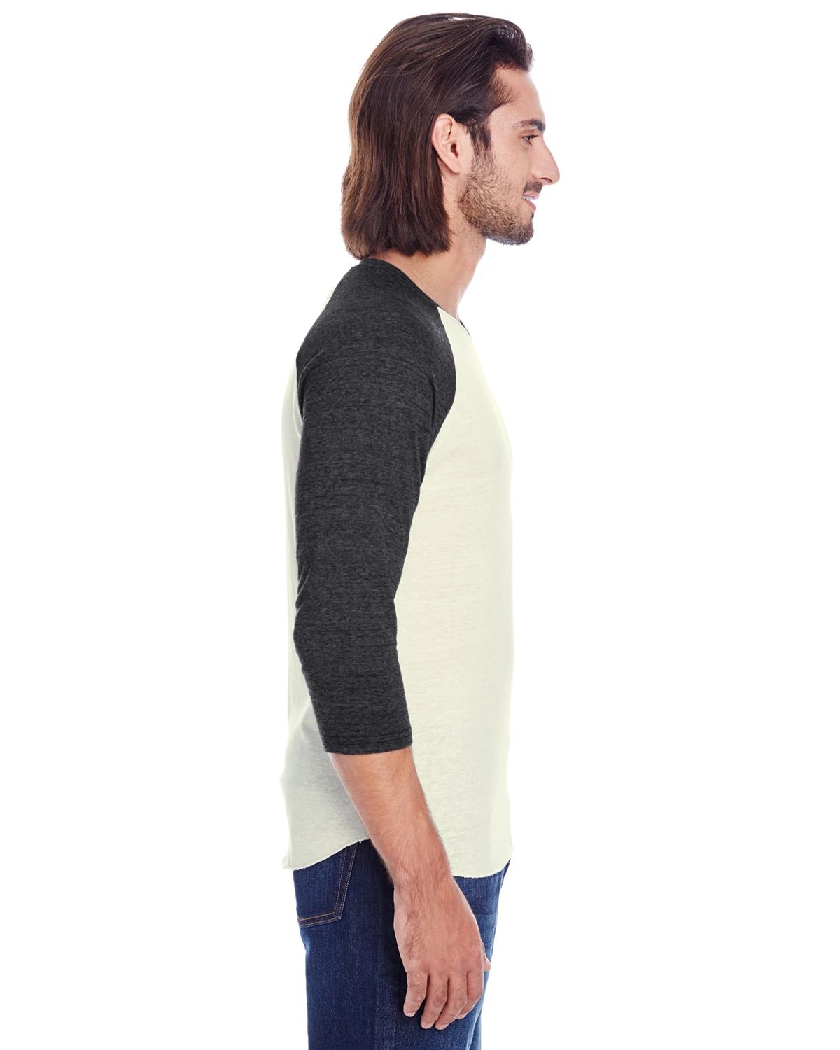 Unisex Triblend 3/4-Sleeve Raglan 4 Unisex Triblend 3/4-Sleeve Raglan - Image 2
