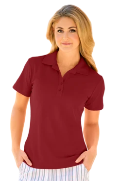 Greg Norman Women’s Play Dry® Performance Mesh Polo -Jiffyshirts Sales Store e43328501af013
